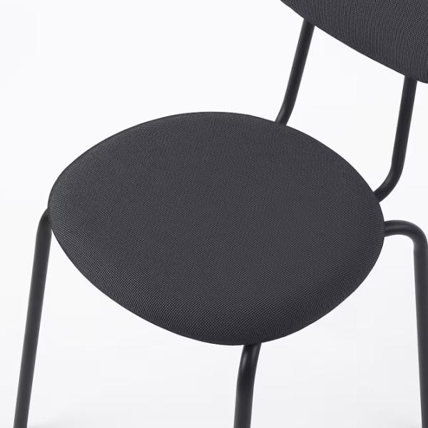 Обеденные стол со стульями Ikea Grasala/Ostano/Remmarn Квадратная / ДСП / Серый photo 4