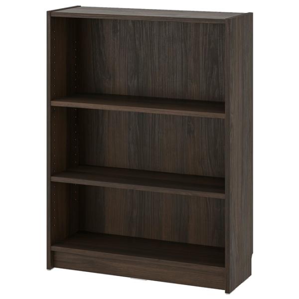 Шкаф с полками Ikea Billy/Oxberg 106 x 240 x 30см / МДФ / Темно Коричневый photo 2