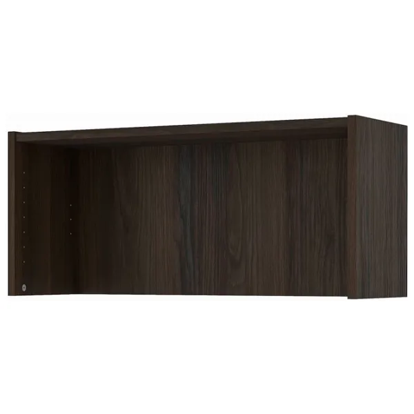 Шкаф с полками Ikea Billy/Oxberg 237 x 80 x 30см / МДФ / Темно Коричневый photo 2