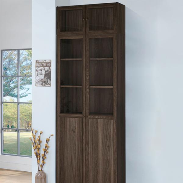 Шкаф с полками Ikea Billy/Oxberg 237 x 80 x 30см / МДФ / Темно Коричневый photo 6