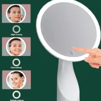 Oglindă de machiaj LED Mirror X320 Unilateral / Grey photo 5