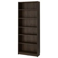 Dulap cu polițe Ikea Billy/Oxberg 237 x 80 x 30 / MDF / Dark Brown photo 2