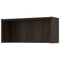 Dulap cu polițe Ikea Billy/Oxberg 237 x 80 x 30 / MDF / Dark Brown photo 3
