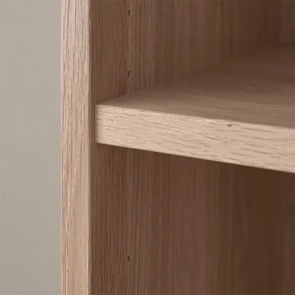 Шкаф с полками Ikea Billy/Oxberg 237 x 80 x 30см / МДФ / Дуб photo 4