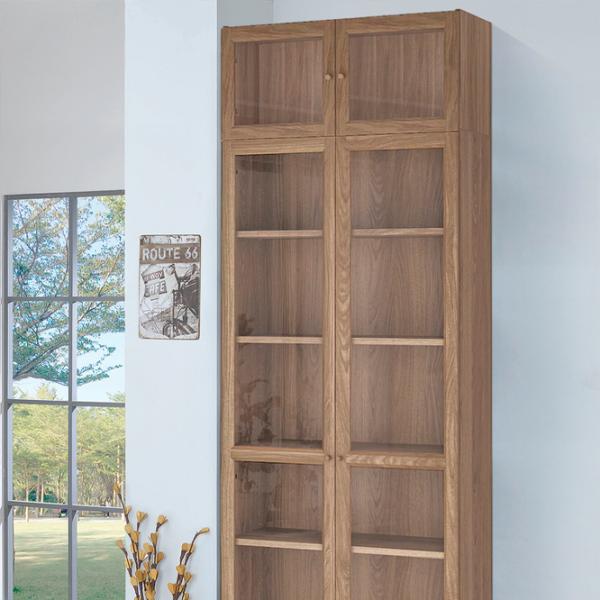 Шкаф с полками Ikea Billy/Oxberg 237 x 80 x 30см / МДФ / Дуб photo 8
