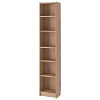 Шкаф с полками Ikea Billy/Oxberg 237 x 200 x 30см / МДФ / Дуб photo 2