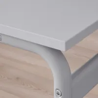 Обеденные стол со стульями Ikea Grasala/Lidas Квадратная / ДСП / Серый photo 5
