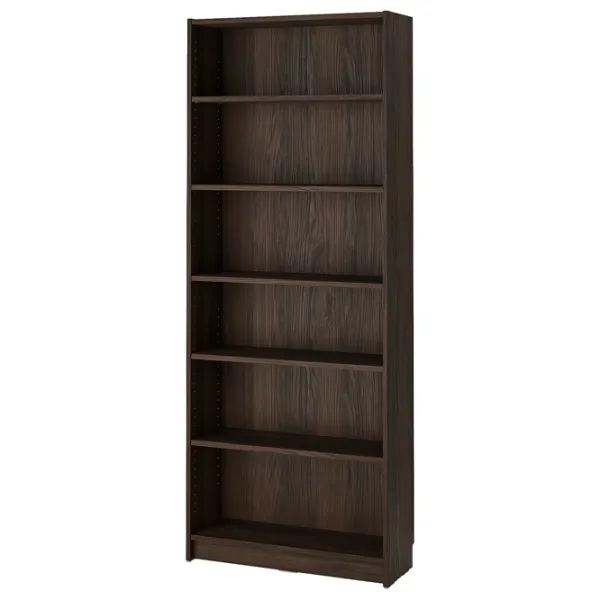 Шкаф с полками Ikea Billy/Oxberg 237 x 160 x 30см / МДФ / Темно Коричневый photo 2