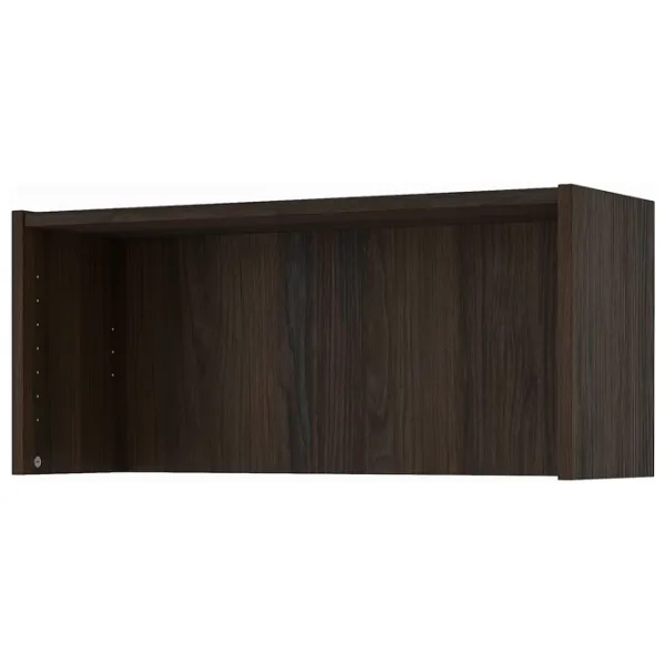 Шкаф с полками Ikea Billy/Oxberg 237 x 160 x 30см / МДФ / Темно Коричневый photo 3