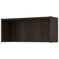 Dulap cu polițe Ikea Billy/Oxberg 237 x 160 x 30 / MDF / Dark Brown photo 3