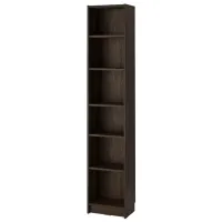 Шкаф с полками Ikea Billy/Oxberg 202 x 120 x 30см / МДФ / Темно Коричневый photo 2