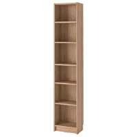 Шкаф с полками Ikea Billy/Oxberg 202 x 120 x 30см / МДФ / Дуб photo 2