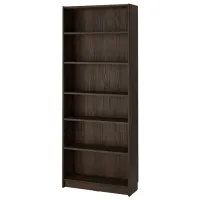 Dulap cu polițe Ikea Billy/Oxberg 202 x 160 x 30 / MDF / Dark Brown photo 3