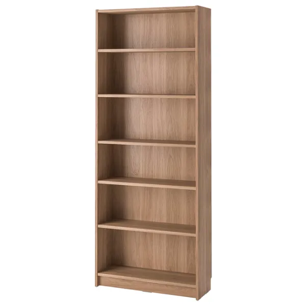 Шкаф с полками Ikea Billy/Oxberg 202 x 160 x 30см / МДФ / Дуб photo 3