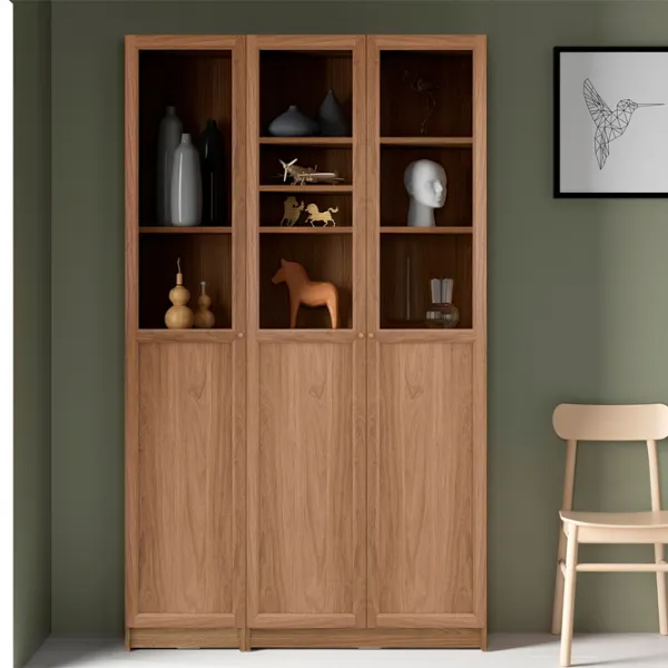 Dulap cu polițe Ikea Billy/Oxberg 202 x 120 x 30 / MDF / Stejar photo 4