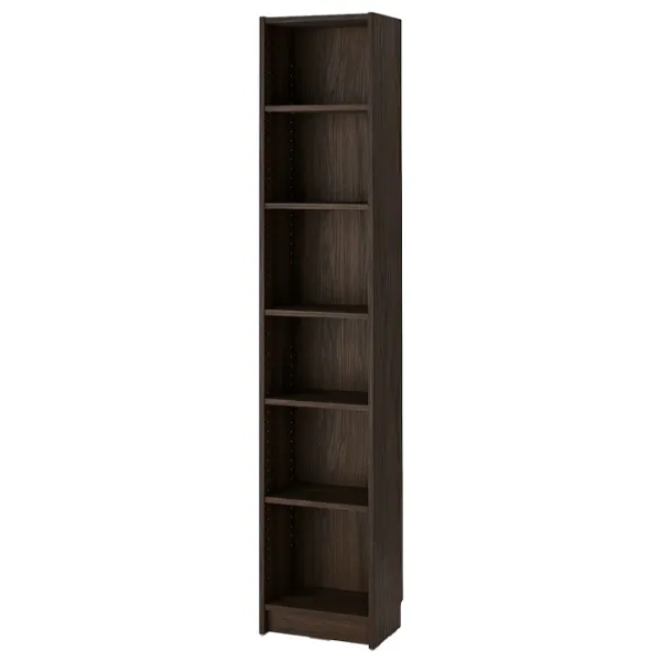 Шкаф с полками Ikea Billy/Oxberg 237 x 120 x 30см / МДФ / Темно Коричневый photo 2