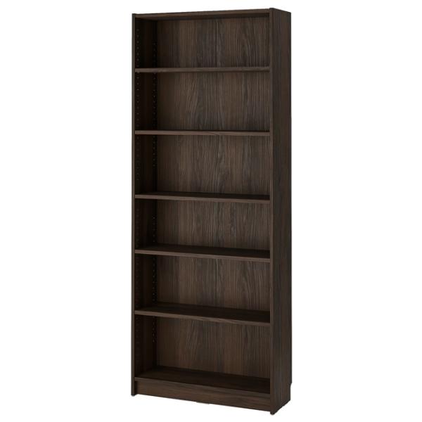 Шкаф с полками Ikea Billy/Oxberg 237 x 120 x 30см / МДФ / Темно Коричневый photo 3