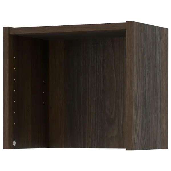 Шкаф с полками Ikea Billy/Oxberg 237 x 120 x 30см / МДФ / Темно Коричневый photo 4