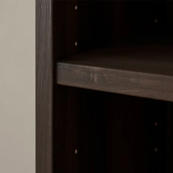 Шкаф с полками Ikea Billy/Oxberg 237 x 120 x 30см / МДФ / Темно Коричневый photo 7