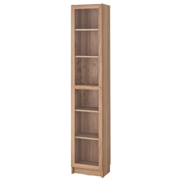 Dulap cu polițe Ikea Billy/Oxberg 202 x 40 x 30 / MDF / Stejar photo 1 Dulap cu polițe Ikea Billy/Oxberg 202 x 40 x 30 / MDF / Stejar photo 1