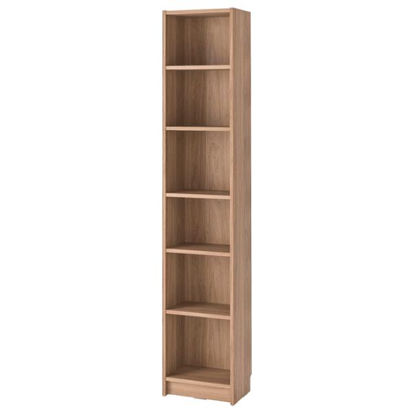 Dulap cu polițe Ikea Billy/Oxberg 202 x 40 x 30 / MDF / Stejar photo 2 Dulap cu polițe Ikea Billy/Oxberg 202 x 40 x 30 / MDF / Stejar photo 2