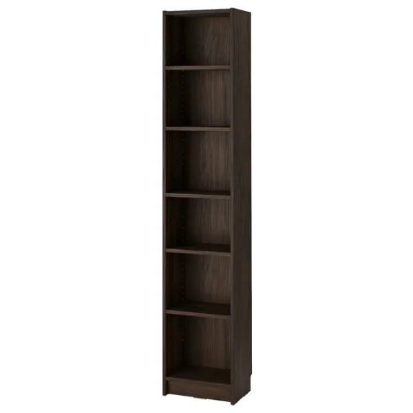 Шкаф с полками Ikea Billy/Oxberg 202 x 40 x 30см / МДФ / Темно Коричневый photo 2 Шкаф с полками Ikea Billy/Oxberg 202 x 40 x 30см / МДФ / Темно Коричневый photo 2