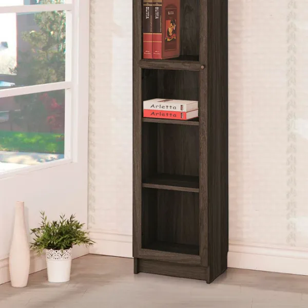 Шкаф с полками Ikea Billy/Oxberg 202 x 40 x 30см / МДФ / Темно Коричневый photo 6 Шкаф с полками Ikea Billy/Oxberg 202 x 40 x 30см / МДФ / Темно Коричневый photo 6