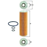 Масляный фильтр Mahle OX 183/5D MHL-OX 183/5D photo 5