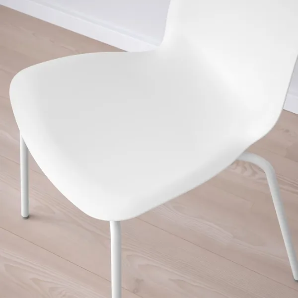 Обеденные стол со стульями Ikea Grasala/Lidas Прямоугольная / ДСП / Серый photo 6