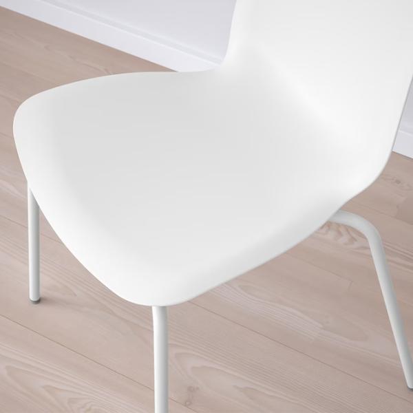 Обеденные стол со стульями Ikea Grasala/Lidas Прямоугольная / ДСП / Серый photo 6