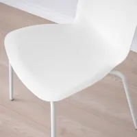 Обеденные стол со стульями Ikea Grasala/Lidas Прямоугольная / ДСП / Серый photo 6