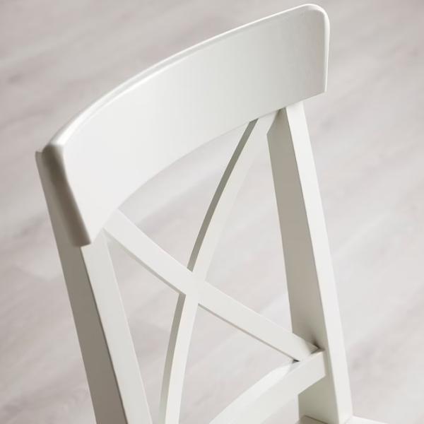 Set masă și scaune Ikea Danderyd/Ingolf Dreptunghiulară / Lemn / Oak veneer photo 6