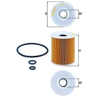 Filtru de ulei Mahle OX 422D MHL-OX 422D photo 5
