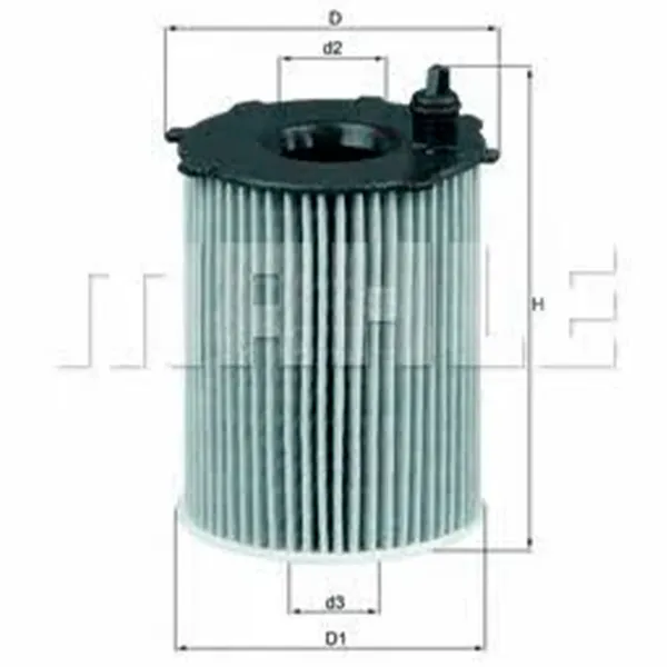 Масляный фильтр Mahle OX 171/2D MHL-OX 171/2D photo 3 Масляный фильтр Mahle OX 171/2D MHL-OX 171/2D photo 3