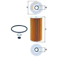 Filtru de ulei Mahle OX 424D MHL-OX 424D photo 4