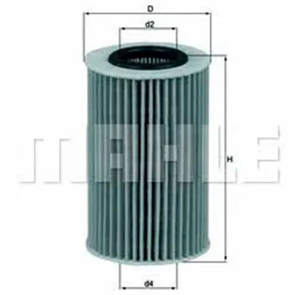 Масляный фильтр Mahle OX 436D MHL-OX 436D photo 4