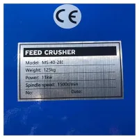 Tocător Tehno MS MS 40-28I 3500 kg/h / 11000 W / 15000 rot/min photo 6