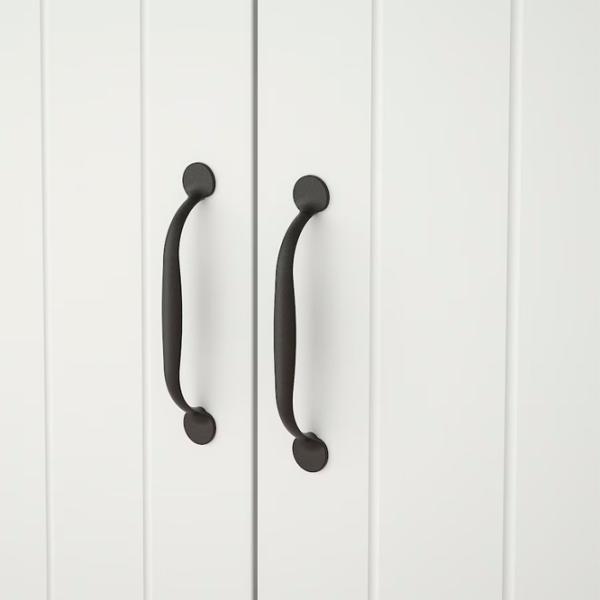 Dulap cu polițe Ikea Skruvby 140 x 130 x 38 / MDF / White photo 6 Dulap cu polițe Ikea Skruvby 140 x 130 x 38 / MDF / White photo 6