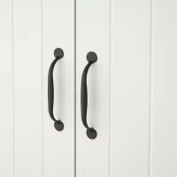 Шкаф с полками Ikea Skruvby 140 x 130 x 38см / МДФ / White photo 6