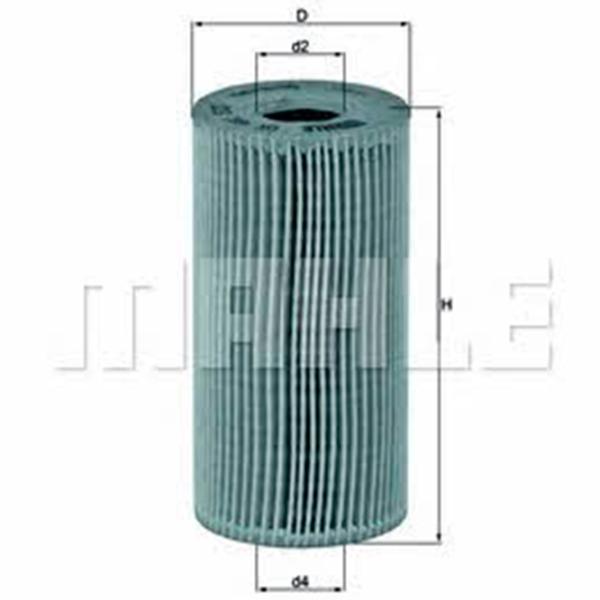 Масляный фильтр Mahle OX 441D MHL-OX 441D photo 5