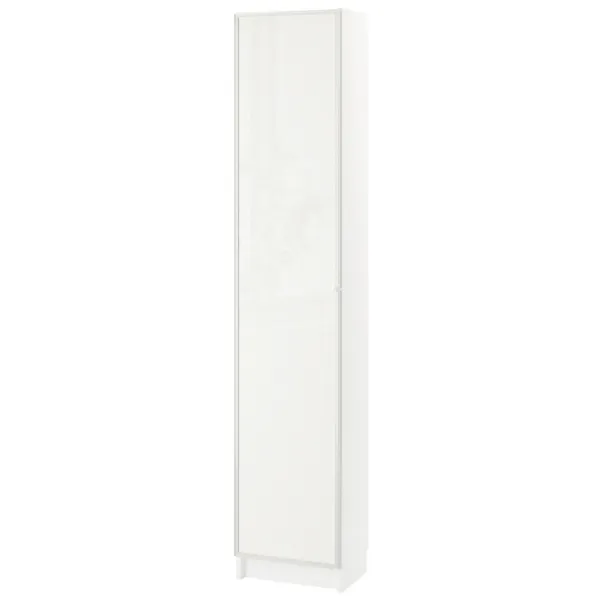 Dulap cu polițe Ikea Billy/Hogbo 202 x 40 x 30 / MDF / White photo 1
