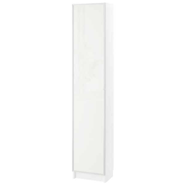 Dulap cu polițe Ikea Billy/Hogbo 202 x 40 x 30 / MDF / White photo 1