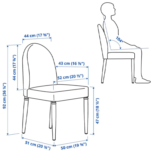 Обеденные стол со стульями Ikea Danderyd/Vissle Квадратная / ДСП / Дубовый шпон photo 6 Обеденные стол со стульями Ikea Danderyd/Vissle Квадратная / ДСП / Дубовый шпон photo 6