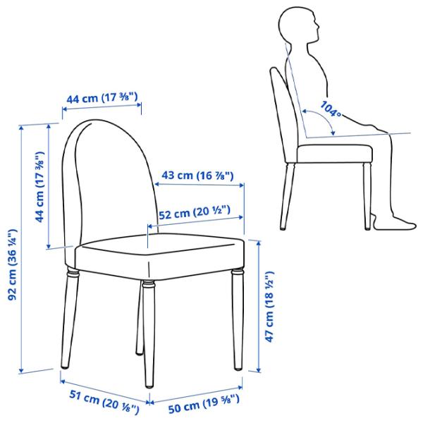 Обеденные стол со стульями Ikea Danderyd/Vissle Квадратная / ДСП / Дубовый шпон photo 6 Обеденные стол со стульями Ikea Danderyd/Vissle Квадратная / ДСП / Дубовый шпон photo 6