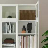 Dulap cu polițe Ikea Billy 237 x 80 x 30 / MDF / White photo 4