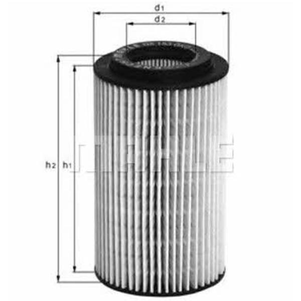 Масляный фильтр Mahle OX 153D2 MHL-OX 153D2 photo 4 Масляный фильтр Mahle OX 153D2 MHL-OX 153D2 photo 4