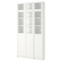 Dulap cu polițe Ikea Billy/Oxberg 237 x 120 x 30 / MDF / White