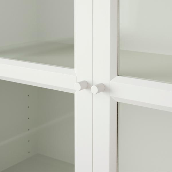 Шкаф с полками Ikea Billy/Oxberg 202 x 160 x 30см / МДФ / White photo 4
