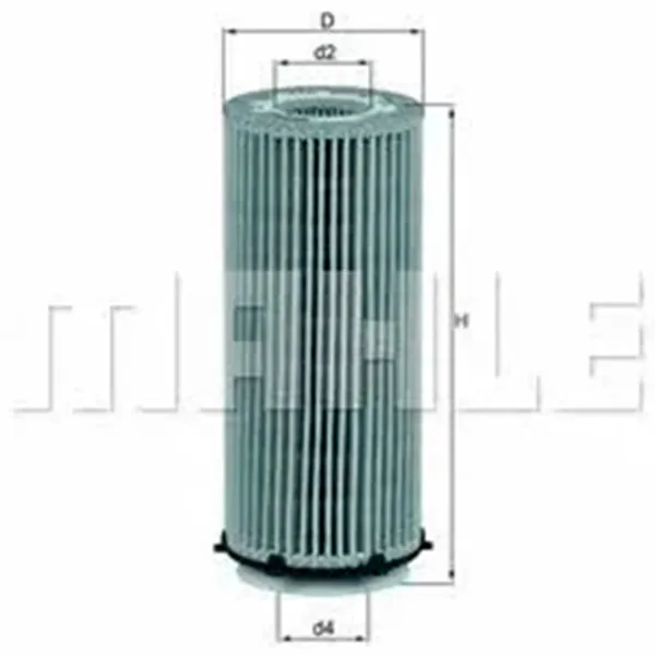 Filtru de ulei Mahle OX 560D MHL-OX 560D photo 3