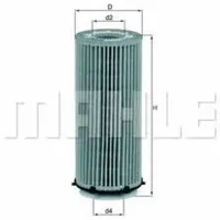 Filtru de ulei Mahle OX 560D MHL-OX 560D photo 3